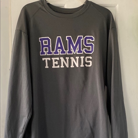 WCU West Chester University RAMS Tennis long sleeved tee L - Picture 1 of 3